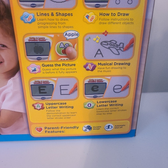 VTech Drawing Board Kids Child Write Creative Activity Learning Writing Toy New - Picture 9 of 12